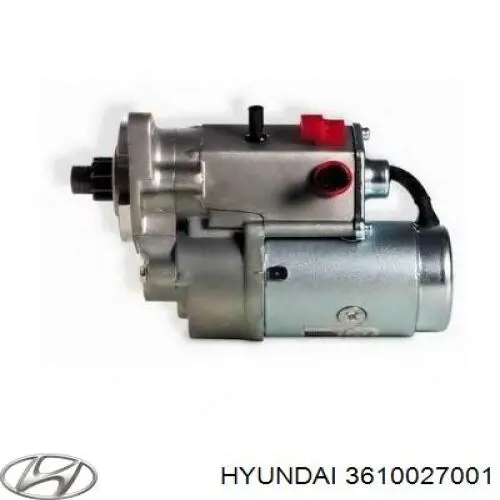 Motor de arranco Hyundai/Kia 3610027001 preço, a partir de 64,92 USD
