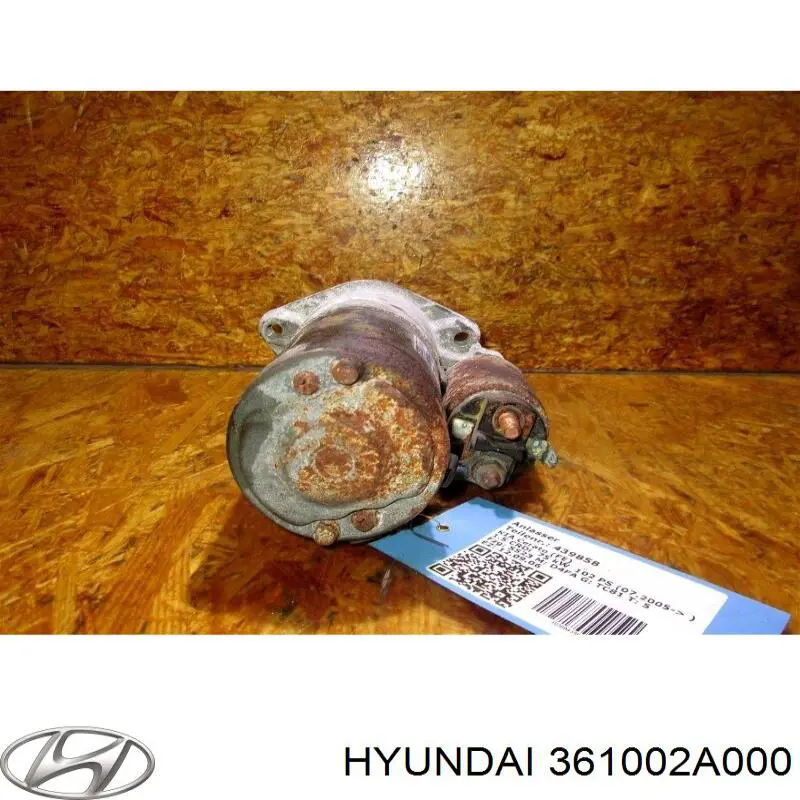 Compre 361002A000 Hyundai/Kia Motor de arranco