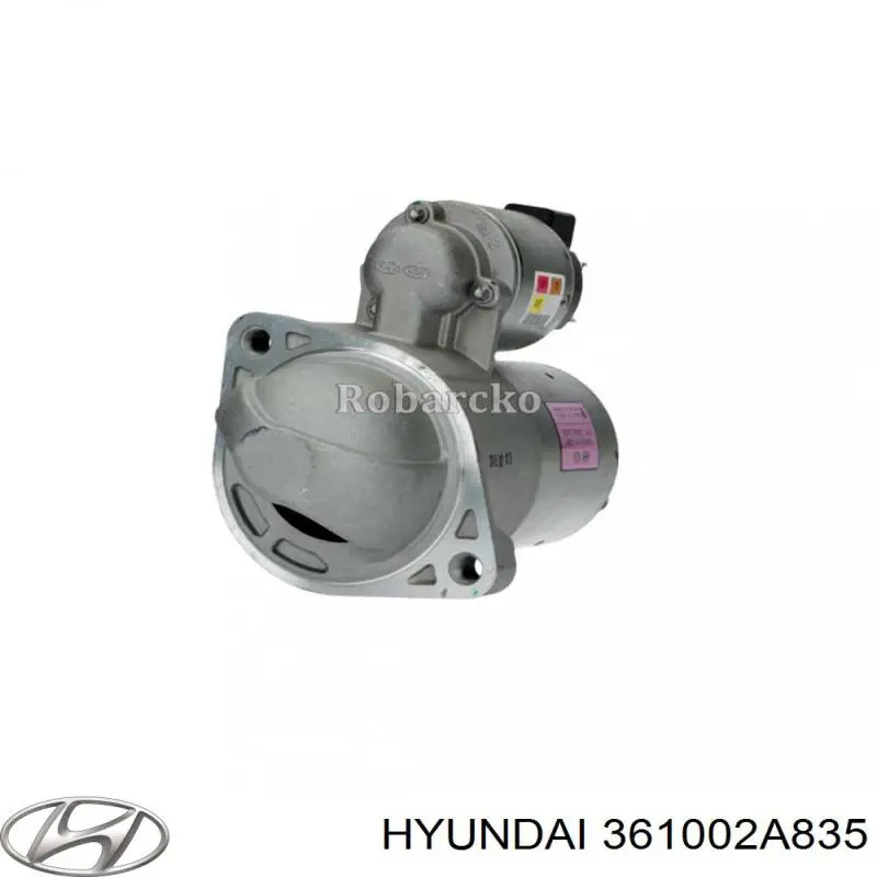 361002A835 Hyundai/Kia Motor de arranco