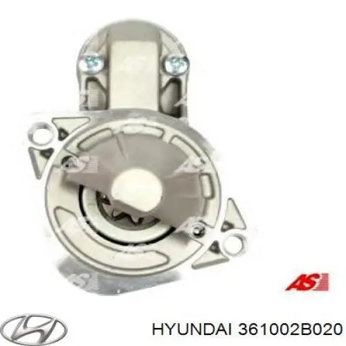 361002B020 Hyundai/Kia Motor de arranco