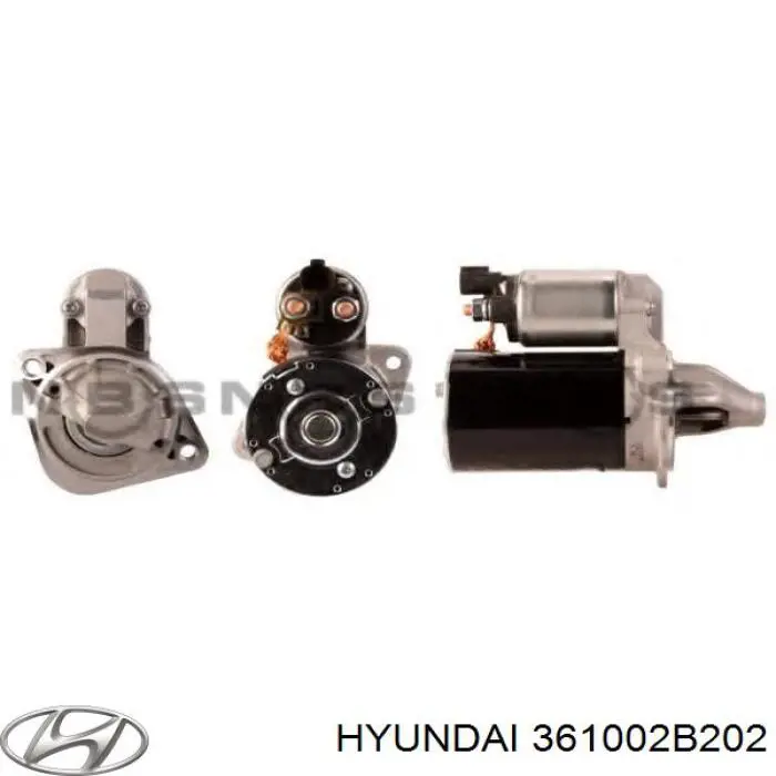 361002B202 Hyundai/Kia Motor de arranco