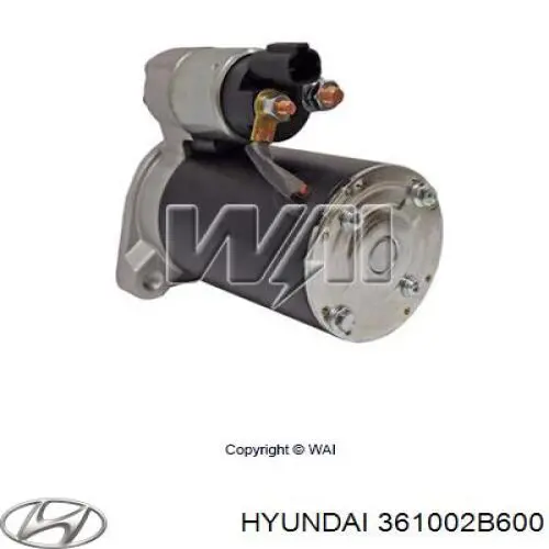 Compre 361002B600 Hyundai/Kia Motor de arranco