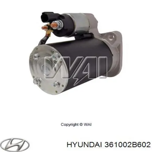 Compre 361002B602 Hyundai/Kia Motor de arranco