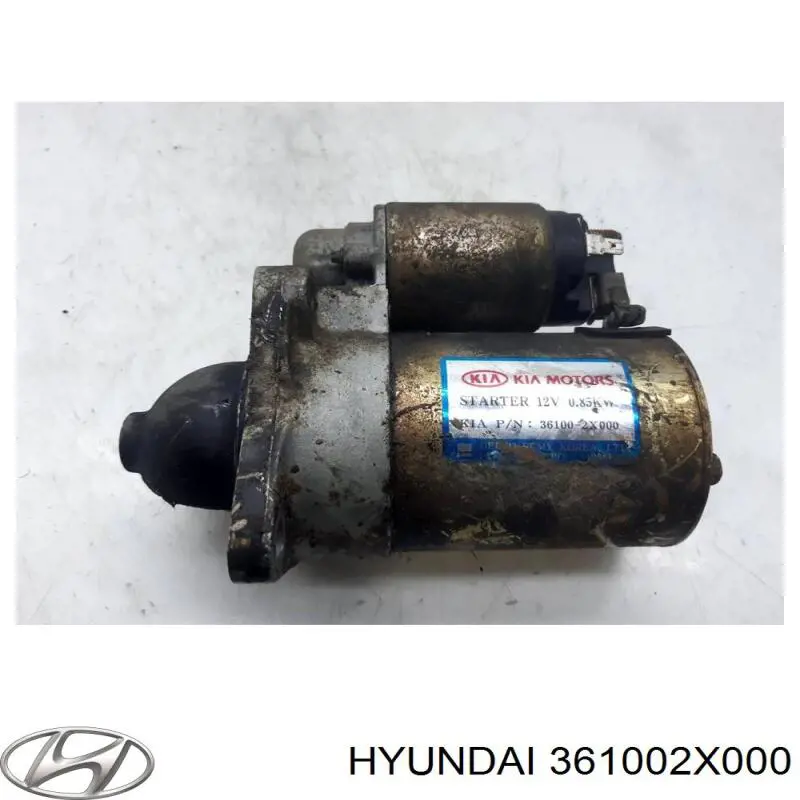 Motor de arranco Hyundai/Kia 361002X000 preço, a partir de 52,44 USD