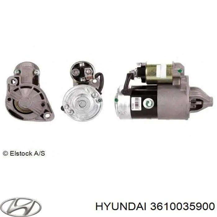 Compre 3610035900 Hyundai/Kia Motor de arranco