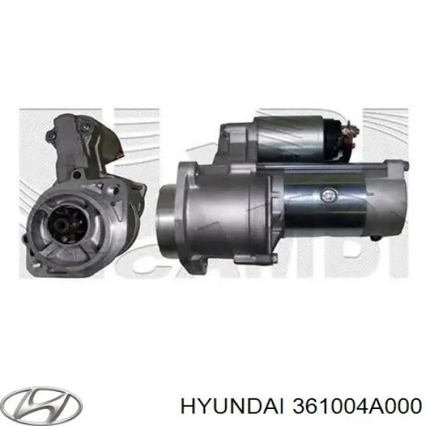 361004A000 Hyundai/Kia Motor de arranco