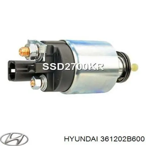 Relê retrator do motor de arranco Hyundai/Kia 361202B600 preço, a partir de 130,56 USD