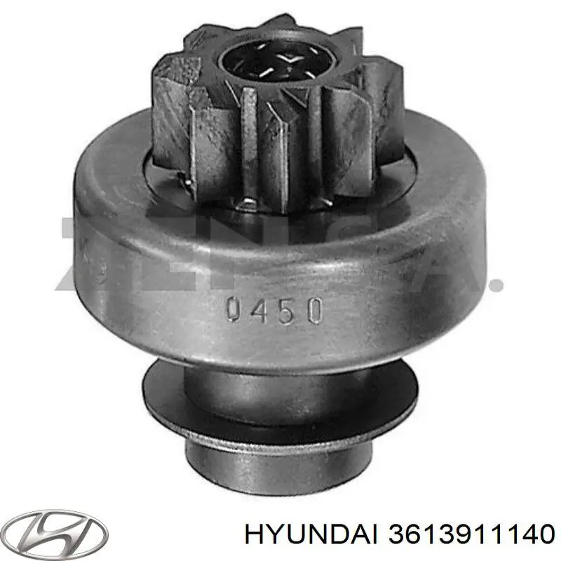 Roda-livre do motor de arranco Hyundai/Kia 3613911140 preço, a partir de 13,57 USD