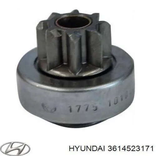 Roda-livre do motor de arranco Hyundai/Kia 3614523171 preço, a partir de 23,35 USD
