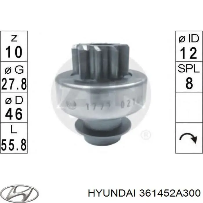 Roda-livre do motor de arranco AS/Auto Storm SD9067