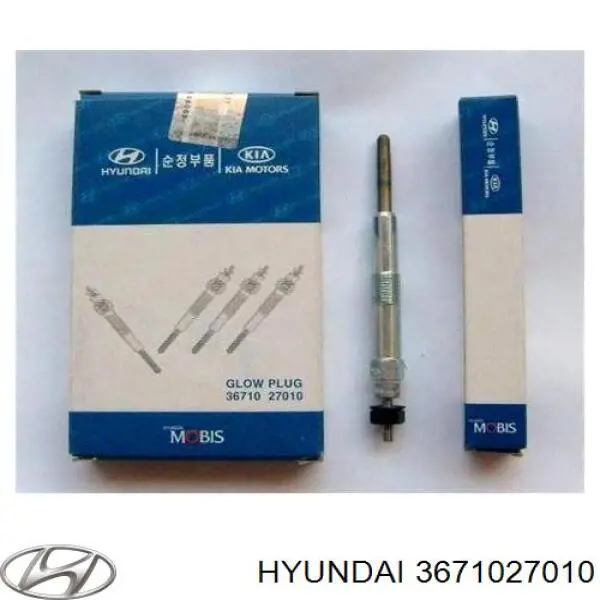 Vela de incandescência Hyundai/Kia 3671027010 preço, a partir de 16,12 USD