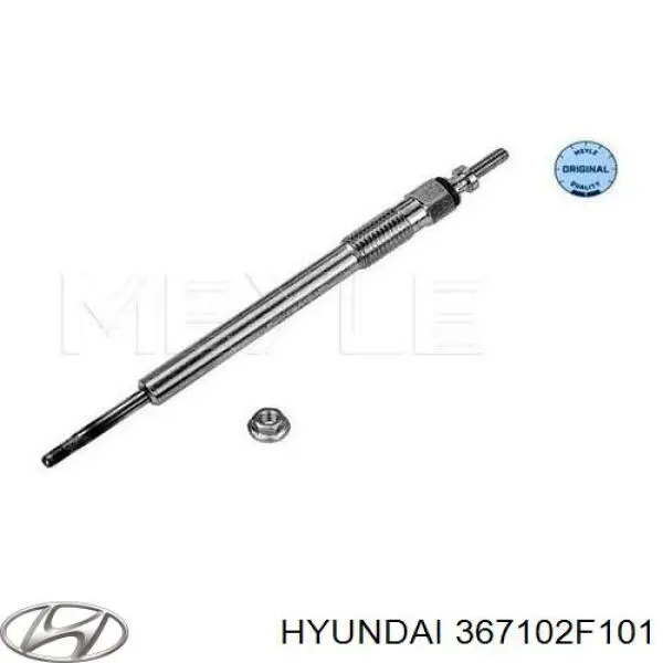Vela de incandescência Hyundai/Kia 367102F101 preço, a partir de 29,11 USD