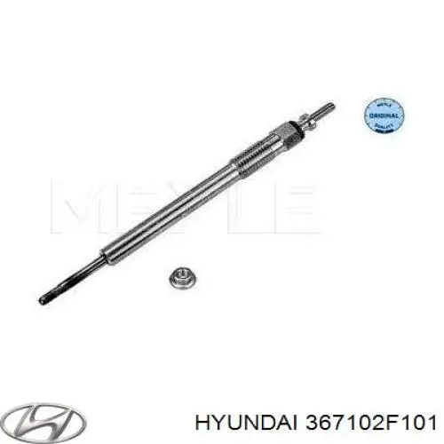 Compre 367102F101 Hyundai/Kia Vela de incandescência