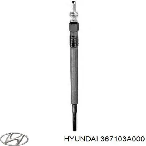 Vela de incandescência Hyundai/Kia 367103A000 preço, a partir de 17,36 USD