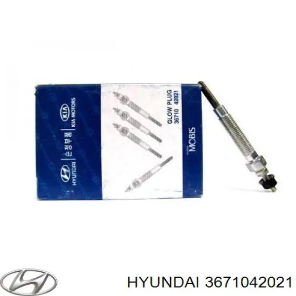 Vela de incandescência Hyundai/Kia 3671042021 preço, a partir de 14,38 USD