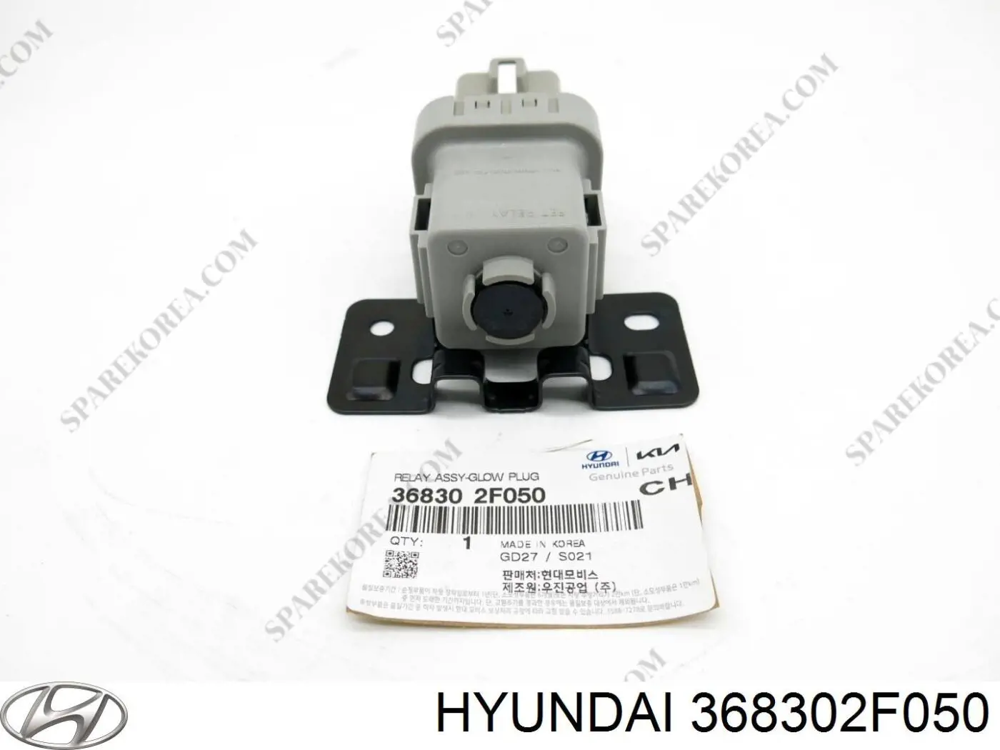368302F050 Hyundai/Kia Relê das velas de incandescência