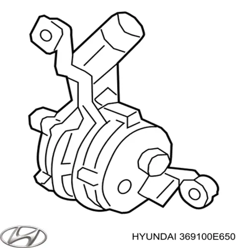 369100E650 Hyundai/Kia Bomba de esfriamento do inversor