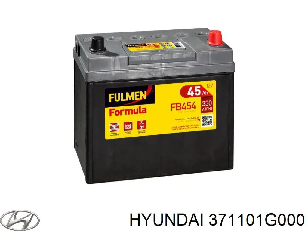 Compre 371101G000 Hyundai/Kia Bateria recarregável (PILHA)