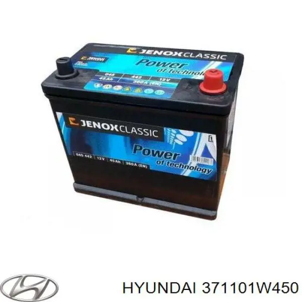 Compre 371101W450 Hyundai/Kia Bateria recarregável (PILHA)