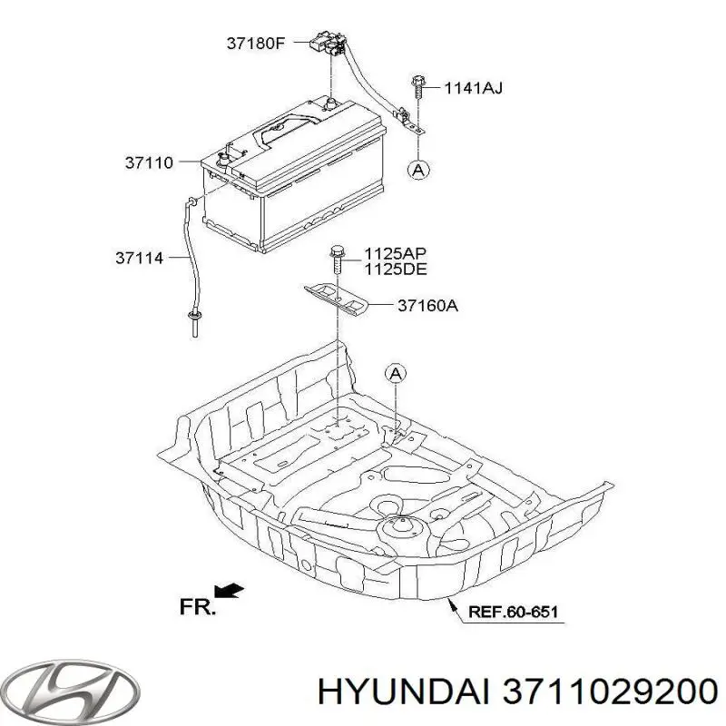 Bateria recarregável (PILHA) Hyundai/Kia 3711029200 preço, a partir de 112,04 USD