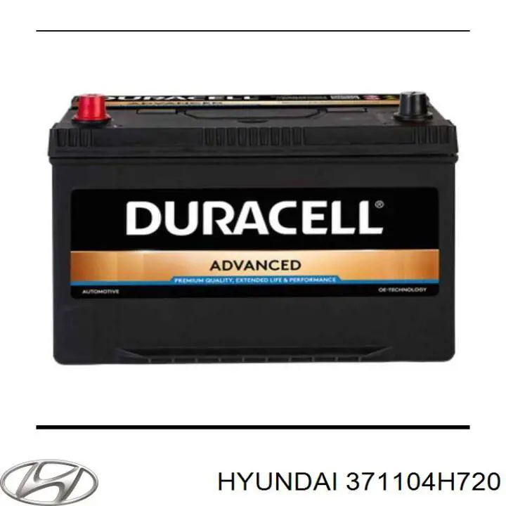Bateria recarregável (PILHA) Hyundai/Kia 371104H720 preço, a partir de 167,01 USD