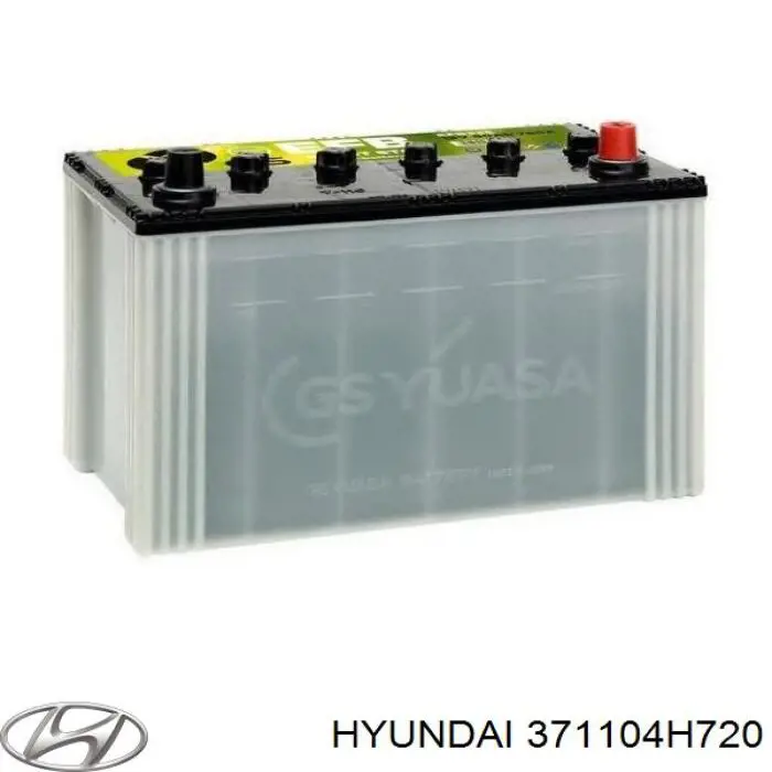 371104H720 Hyundai/Kia Bateria recarregável (PILHA)