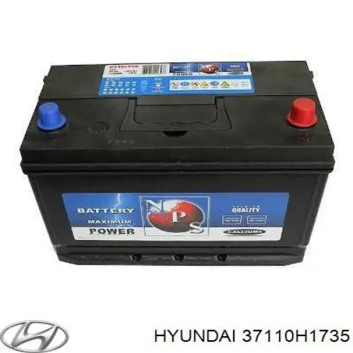 Bateria recarregável (PILHA) Hyundai/Kia 37110H1735 preço, a partir de 580,35 USD