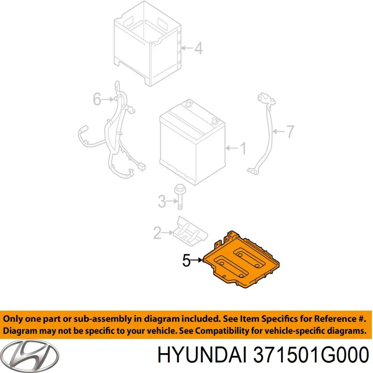 Cárter de bateria recarregável (PILHA) Hyundai/Kia 371501G000 preço, a partir de 47,62 USD
