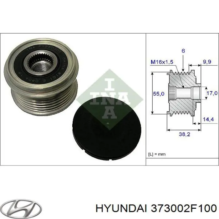 373002F100 Hyundai/Kia Gerador