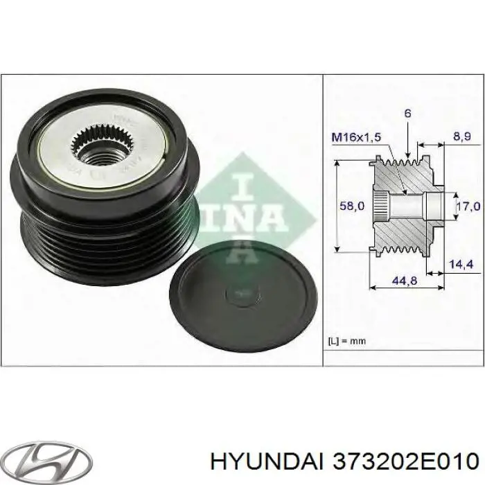 373202E010FFF Hyundai/Kia Polia do gerador