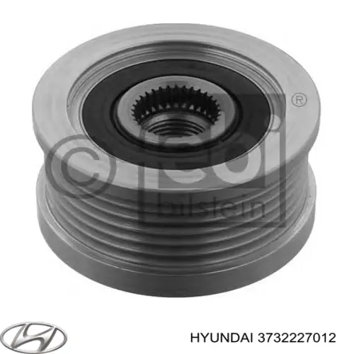 Polia do gerador Hyundai/Kia 3732227012 preço, a partir de 39,52 USD