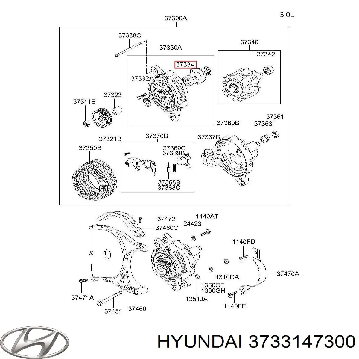 Compre 3733147301 Hyundai/Kia 