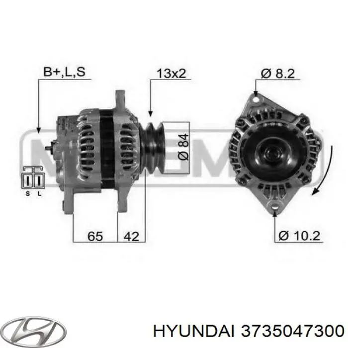 Compre 3735047300 Hyundai/Kia Enrolamento do gerador, estator