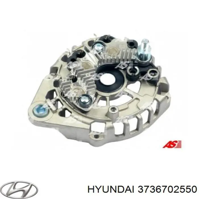 3736702550 Hyundai/Kia Eixo de diodos do gerador