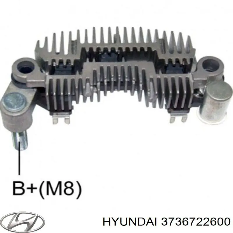 Eixo de diodos do gerador Hyundai/Kia 3736722600 preço, a partir de 36,94 USD