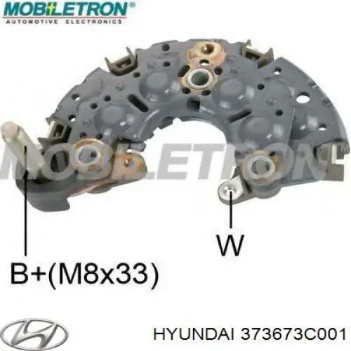 Eixo de diodos do gerador Hyundai/Kia 373673C001 preço, a partir de 37,05 USD