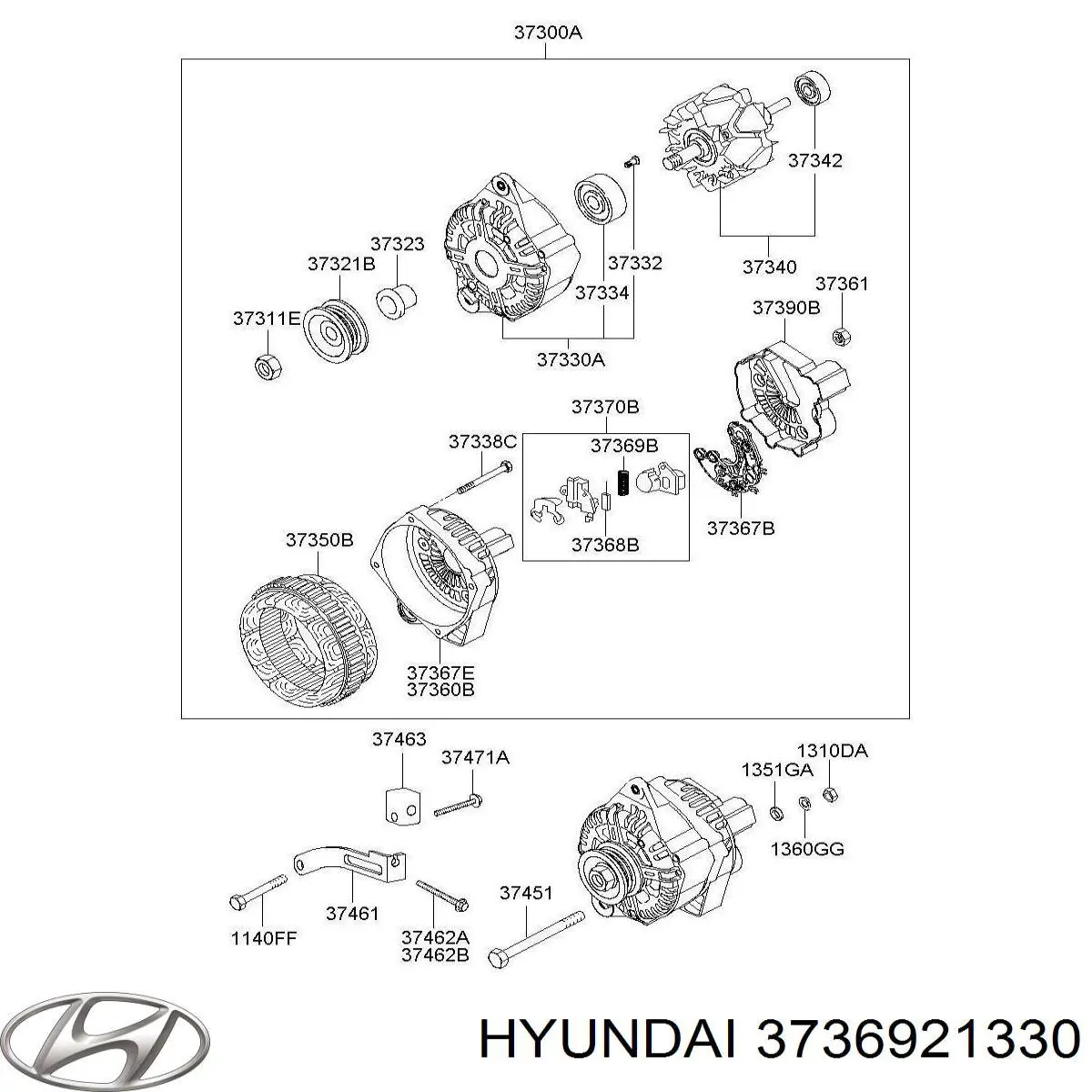 3736921330 Hyundai/Kia 