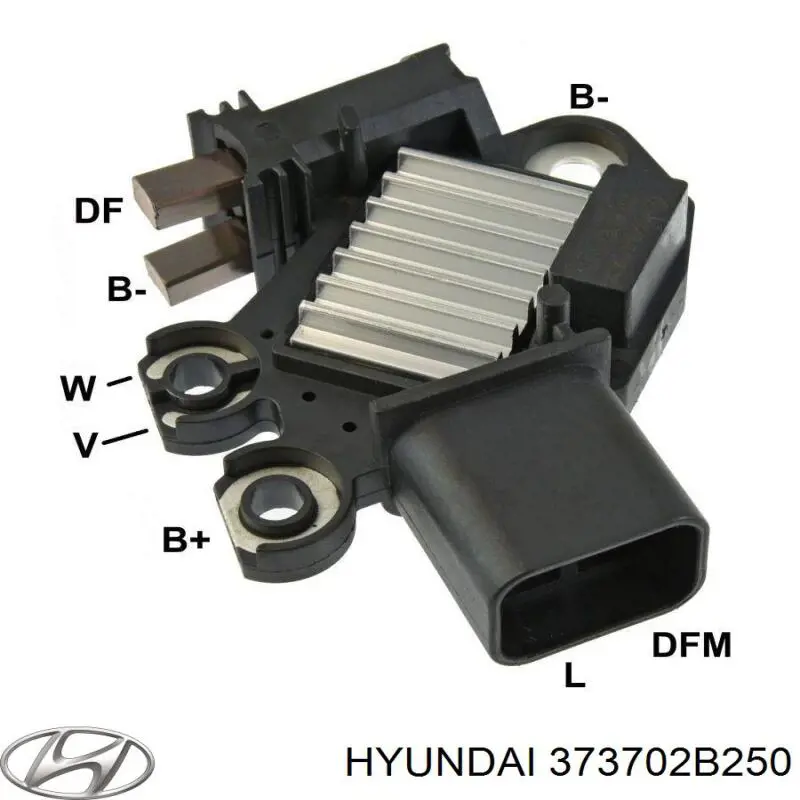 Compre 373702B250 Hyundai/Kia Relê-regulador do gerador (relê de carregamento)
