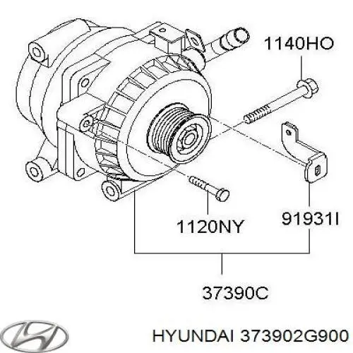 373902G900 Hyundai/Kia Gerador