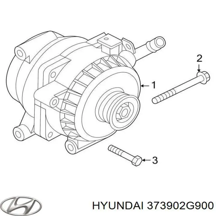 Gerador Hyundai/Kia 373902G900 preço, a partir de 2633,39 USD