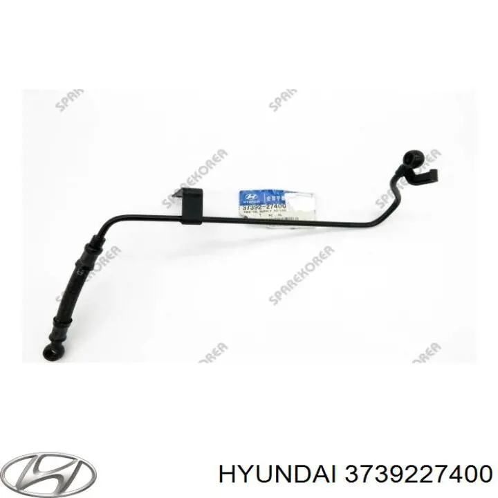 Tubo (mangueira) de fornecimento de óleo de turbina Hyundai/Kia 3739227400 preço, a partir de 95,69 USD