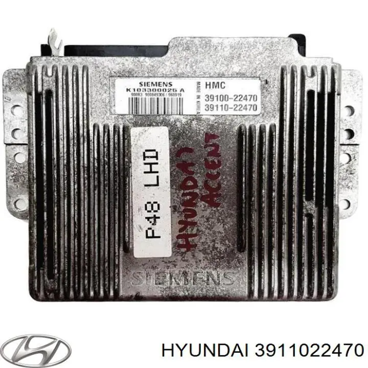 Módulo de direção (Centralina eletrônica) de motor para Hyundai Accent I 