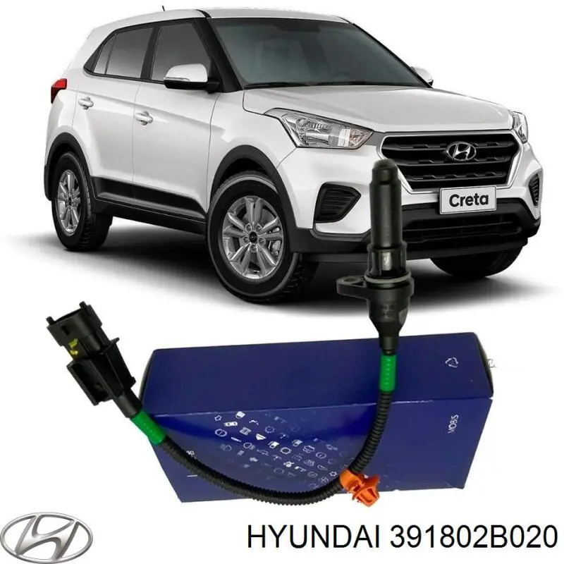 Sensor de posição (de revoluções) de cambota Hyundai/Kia 391802B020 preço, a partir de 31,19 USD