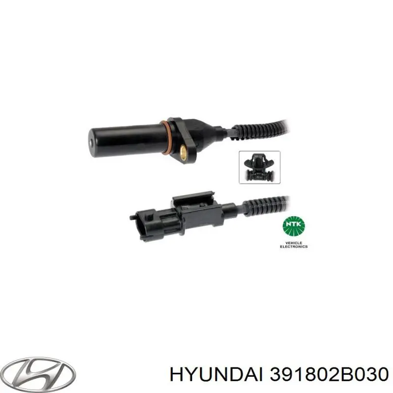 Sensor de posição (de revoluções) de cambota Hyundai/Kia 391802B030 preço, a partir de 35,87 USD
