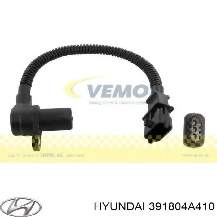 Compre 391804A410 Hyundai/Kia Sensor de posição (de revoluções) de cambota