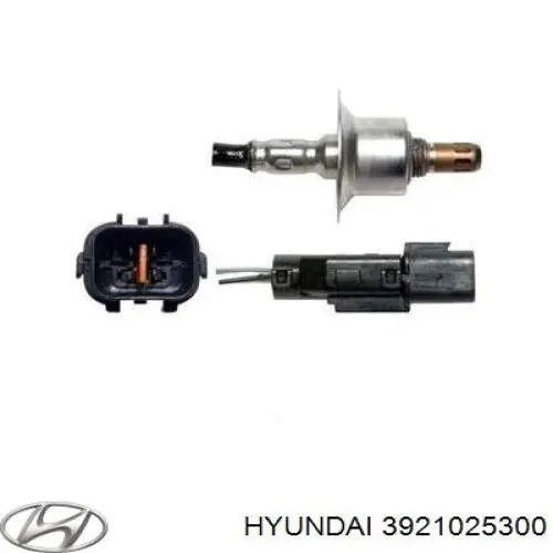 3921025300 Hyundai/Kia Sonda lambda, sensor de oxigênio até o catalisador