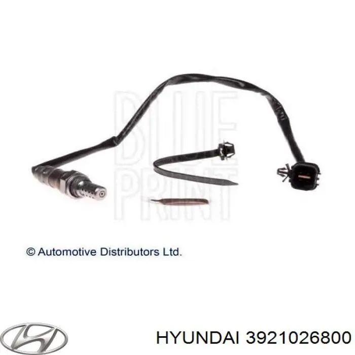 3921026800 Hyundai/Kia Sonda lambda, sensor de oxigênio depois de catalisador