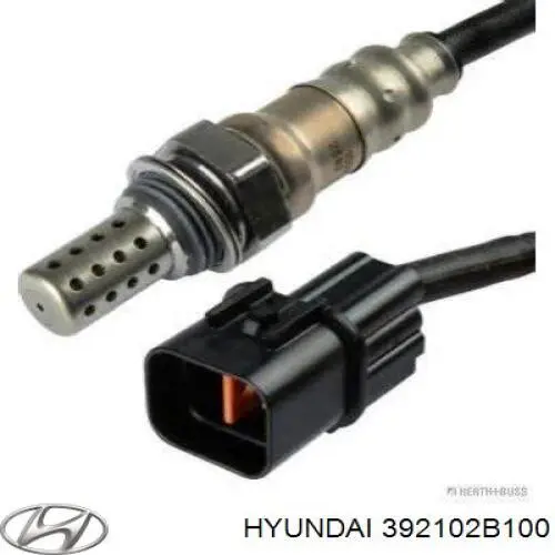 Compre 392102B100 Hyundai/Kia Sonda lambda, sensor de oxigênio até o catalisador
