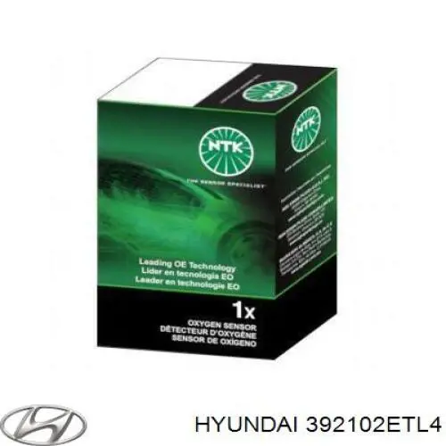 Compre 392102ETL4 Hyundai/Kia Sonda lambda, sensor de oxigênio