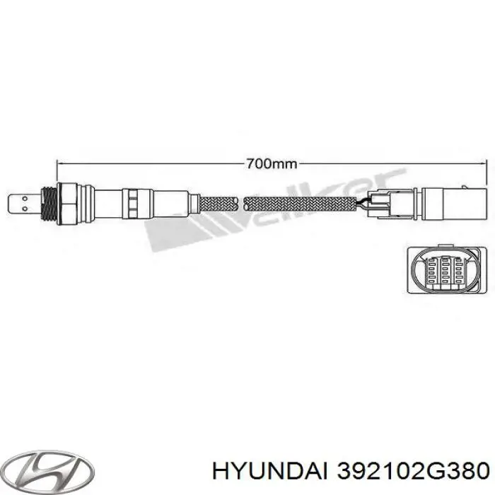 Sonda lambda, sensor de oxigênio Hyundai/Kia 392102G380 preço, a partir de 125,05 USD